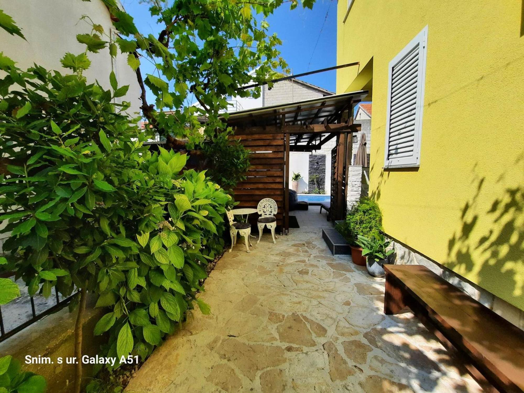 Apartment Rustica Zadar With Exclusive Use Of The Pool-Ground Floor 외부 사진